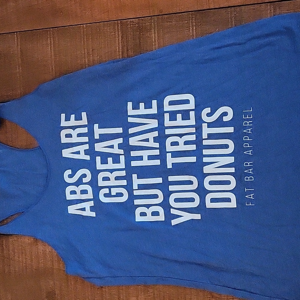 Tank top by fat bar apparel